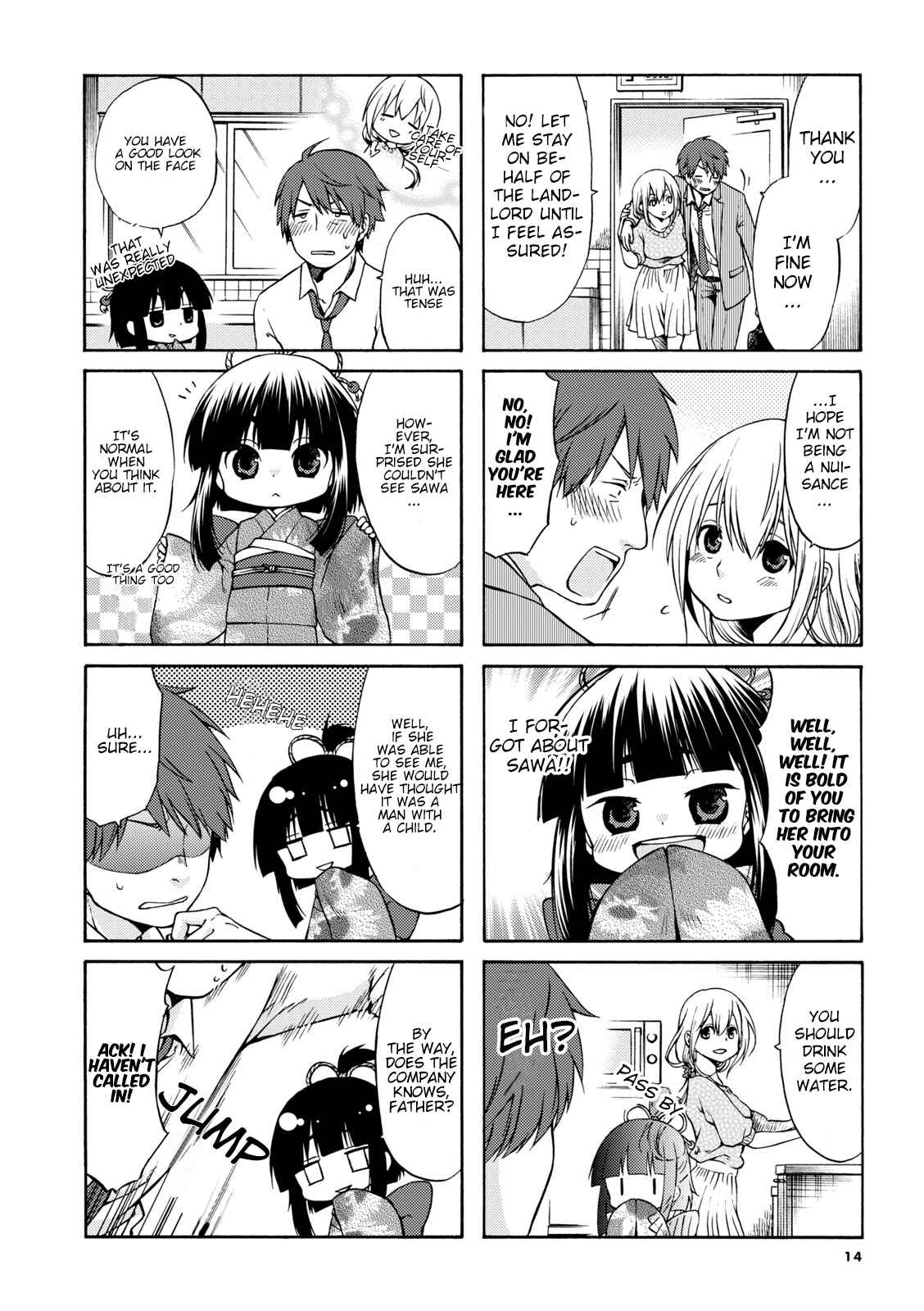 Page 4 Chapter 2 Sono Apato, Zashikiwarashi-Tsuki Bukken ni Tsuki