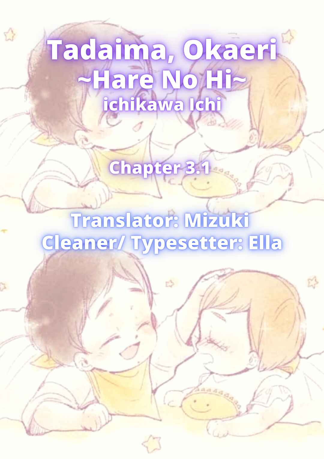 Page 2 Chapter 3.1 Im Home, Welcome Back