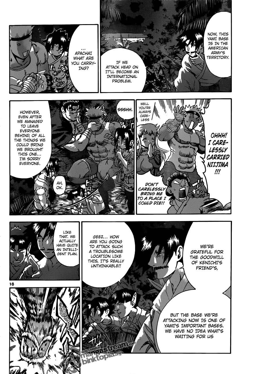 Page 16 Chapter 383 Shijou Saikyou no Deshi Kenichi