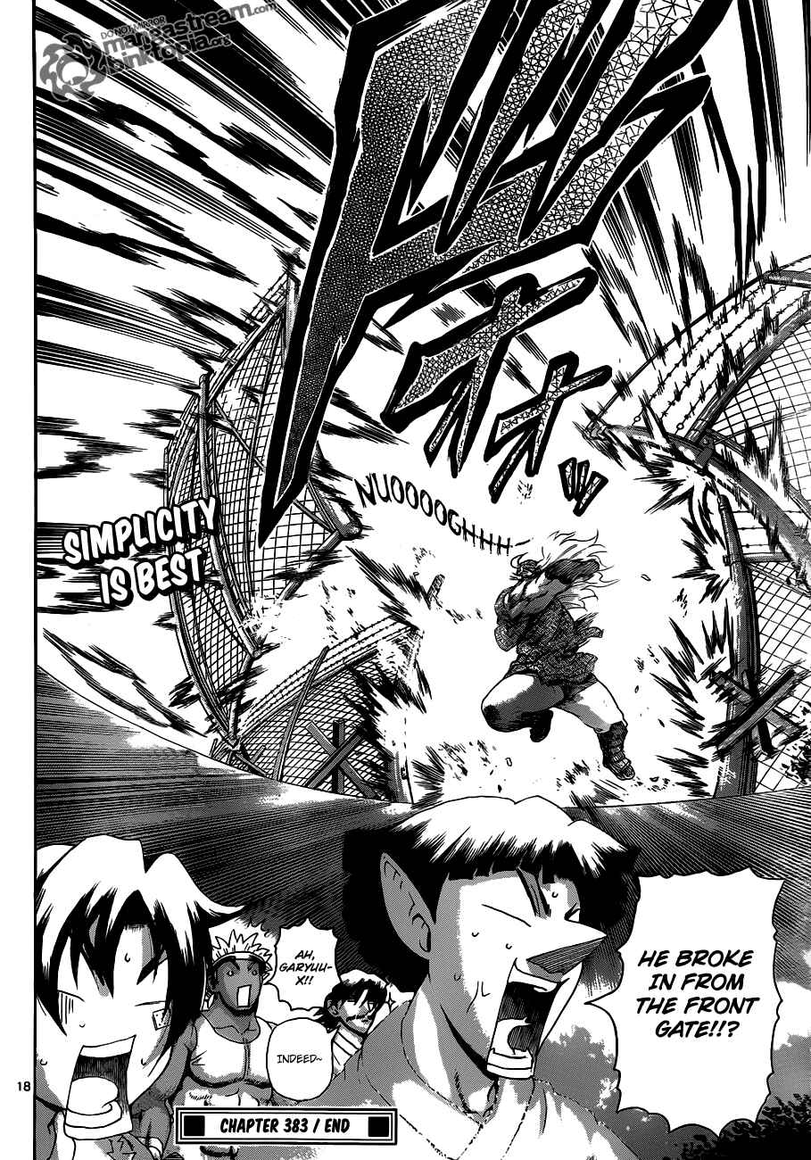 Page 18 Chapter 383 Shijou Saikyou no Deshi Kenichi