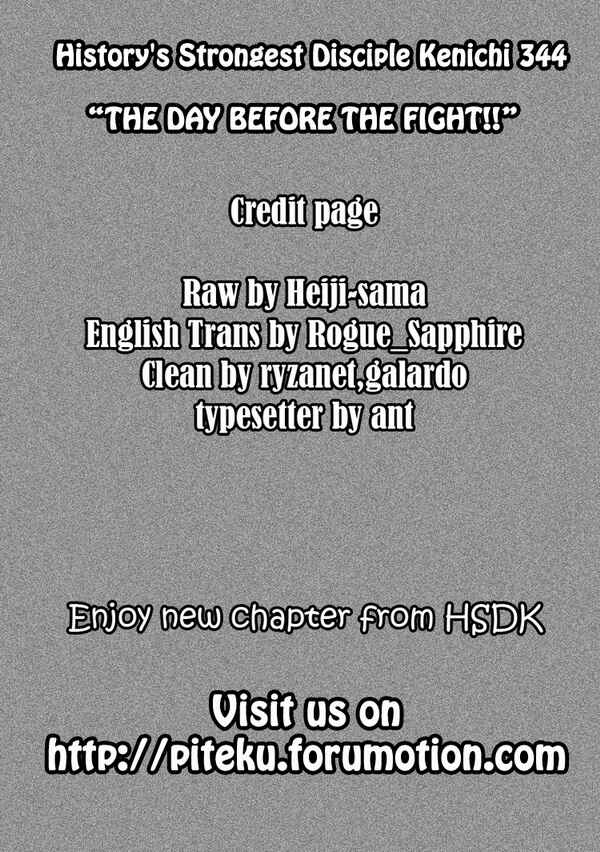 Page 1 Chapter 344 Shijou Saikyou no Deshi Kenichi
