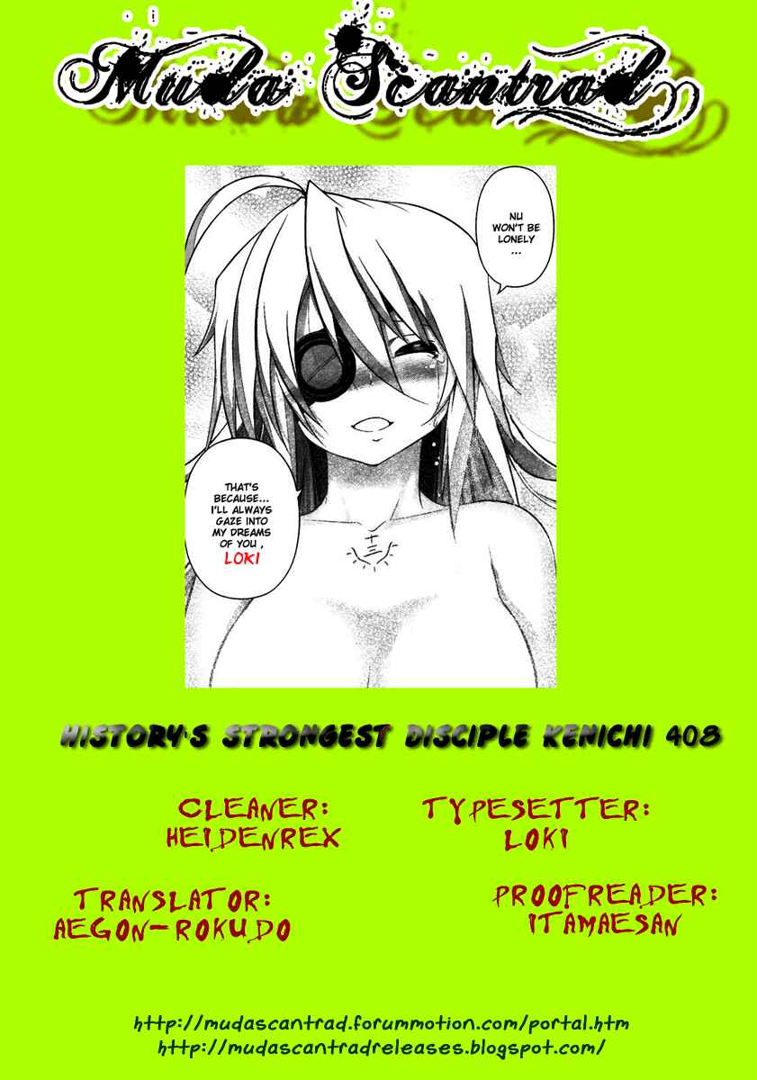 Page 19 Chapter 408 Shijou Saikyou no Deshi Kenichi