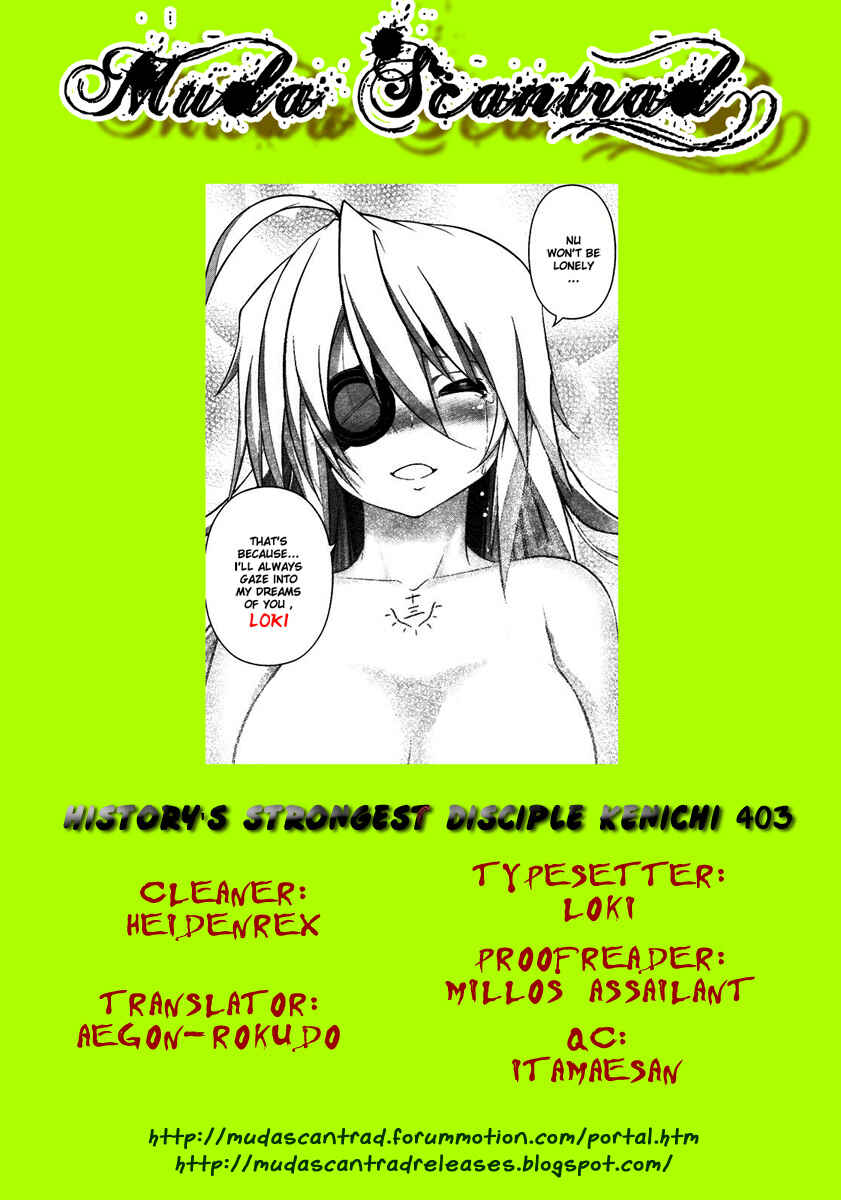 Page 16 Chapter 403 Shijou Saikyou no Deshi Kenichi