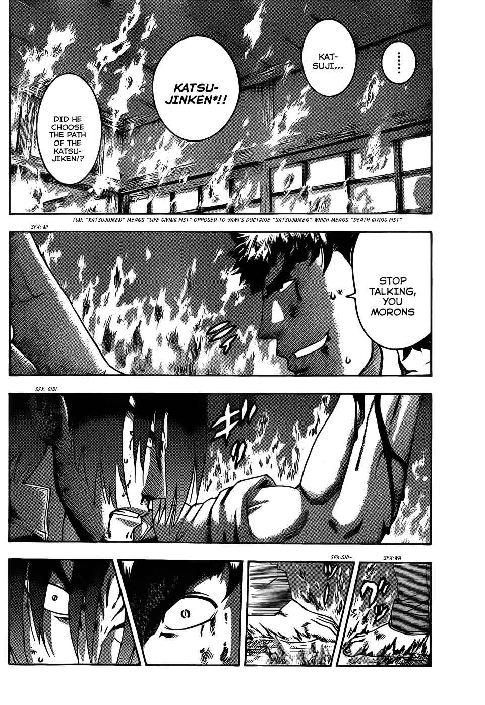 Page 10 Chapter 443 Shijou Saikyou no Deshi Kenichi