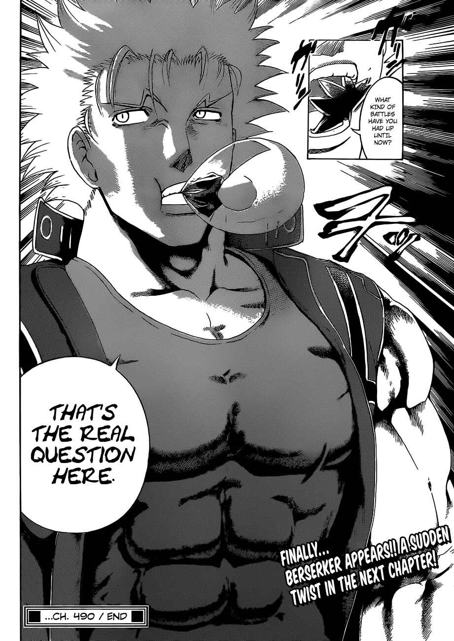 Page 19 Chapter 490 Shijou Saikyou no Deshi Kenichi