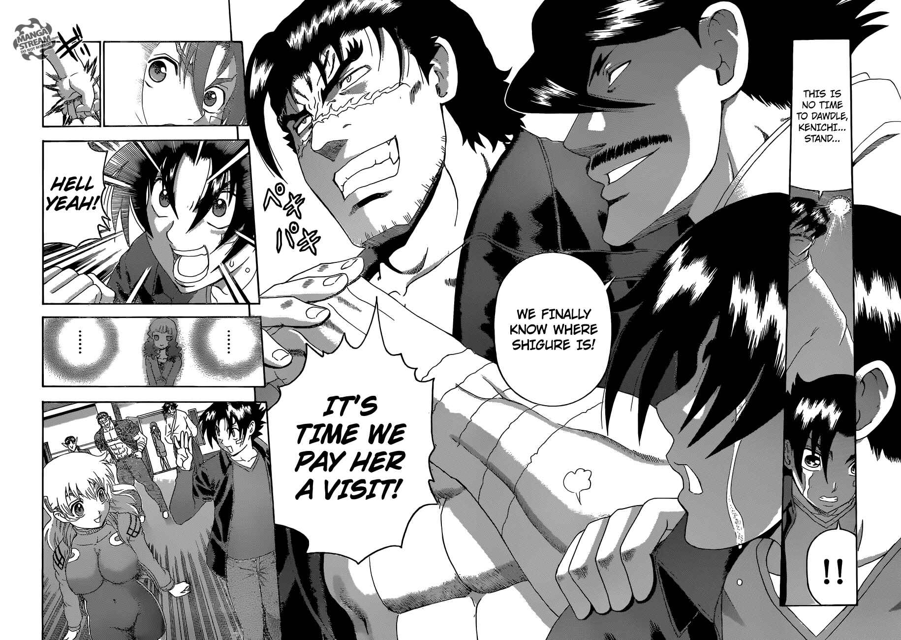 Page 16 Chapter 553 Shijou Saikyou no Deshi Kenichi