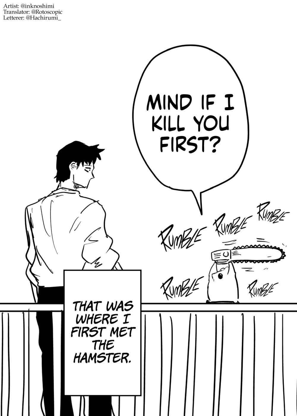 Page 4 Chapter 2 The Crazed Murderer Reincarnated as a Hamster
