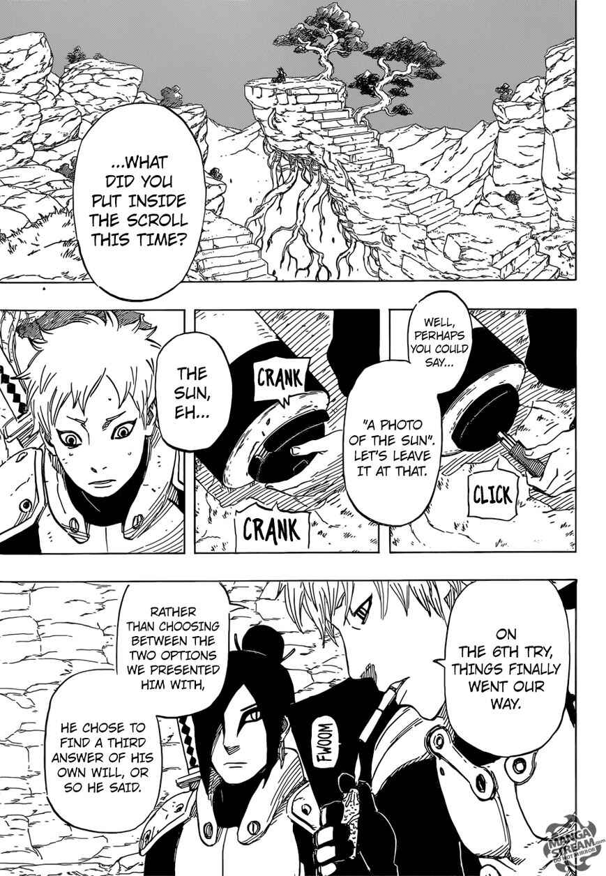 Page 43 Chapter Unknown_124b Naruto Gaiden: Michita Tsuki ga Terasu Michi