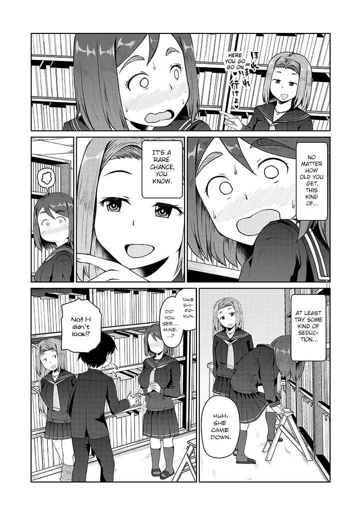 Page 11 Chapter 3 Jimiko na Mitsuba-san ga Boku wo Yuuwaku Suru