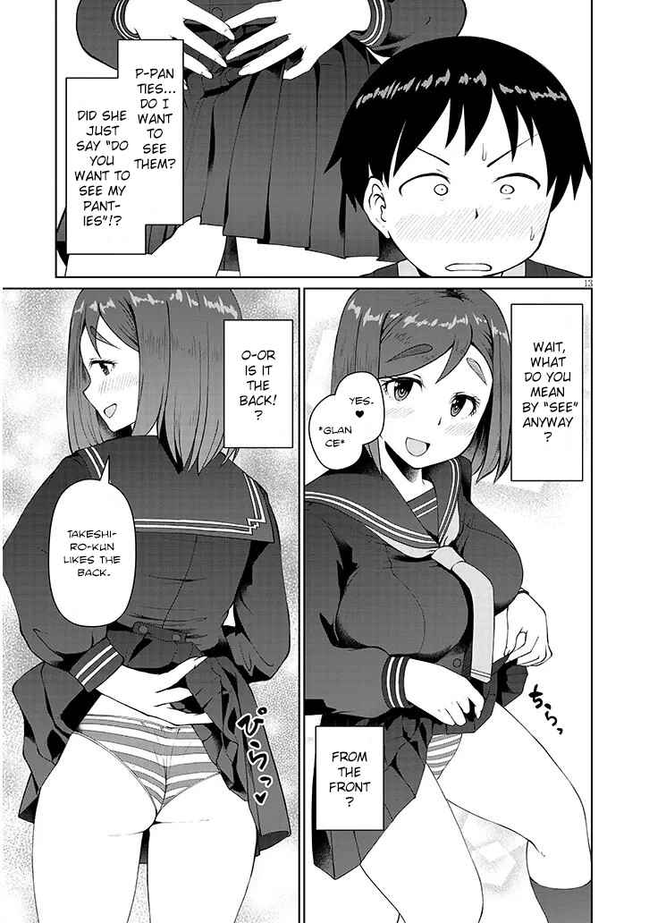 Page 13 Chapter 3 Jimiko na Mitsuba-san ga Boku wo Yuuwaku Suru