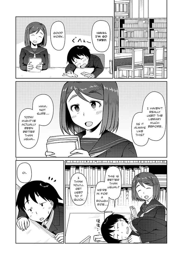 Page 4 Chapter 3 Jimiko na Mitsuba-san ga Boku wo Yuuwaku Suru