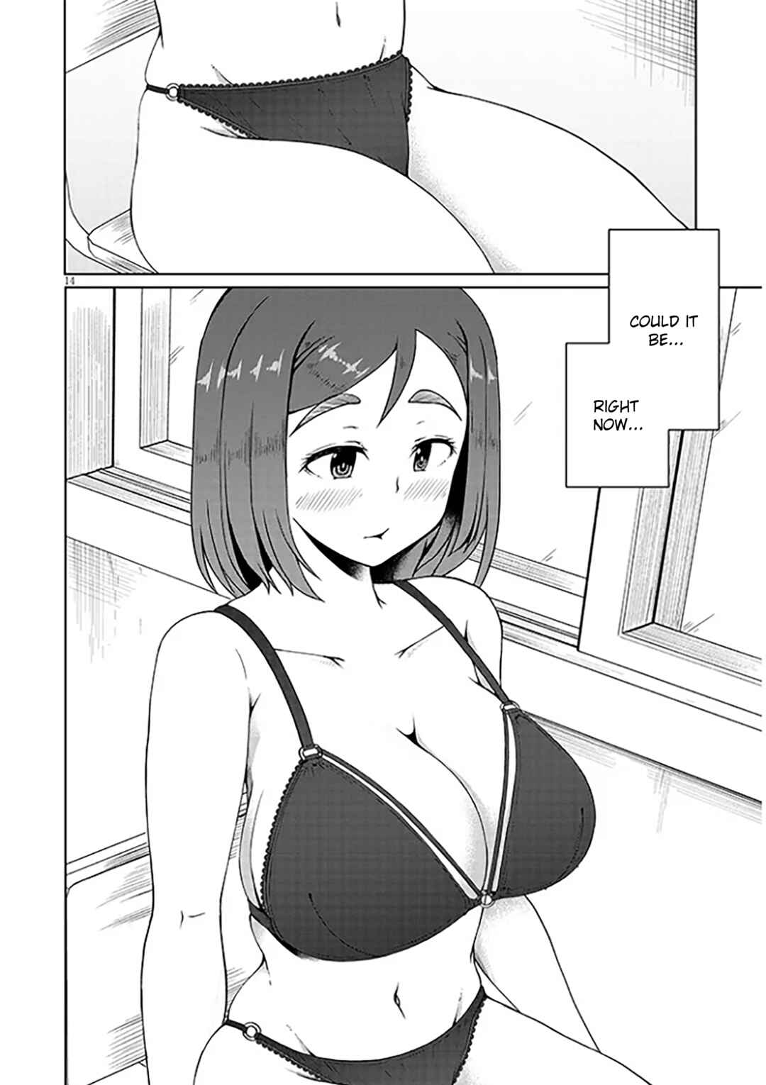 Page 14 Chapter 2 Jimiko na Mitsuba-san ga Boku wo Yuuwaku Suru