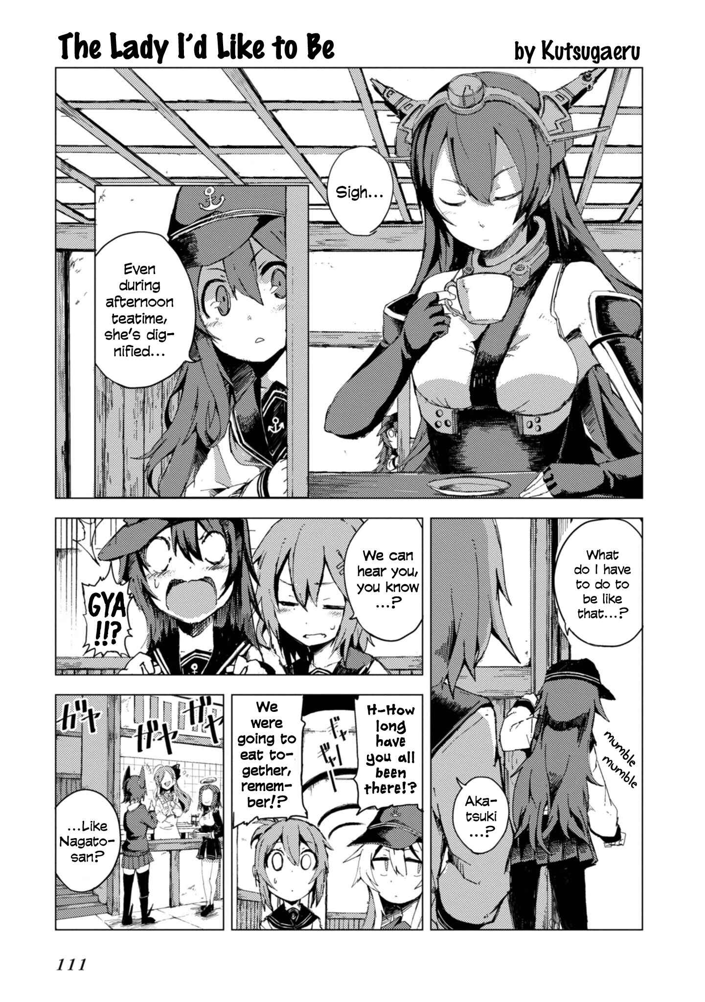 Page 1 Chapter 12 Combined Fleet Girls Collection -Kan Colle- Dengeki Comic Anthology: Sasebo Naval District Version