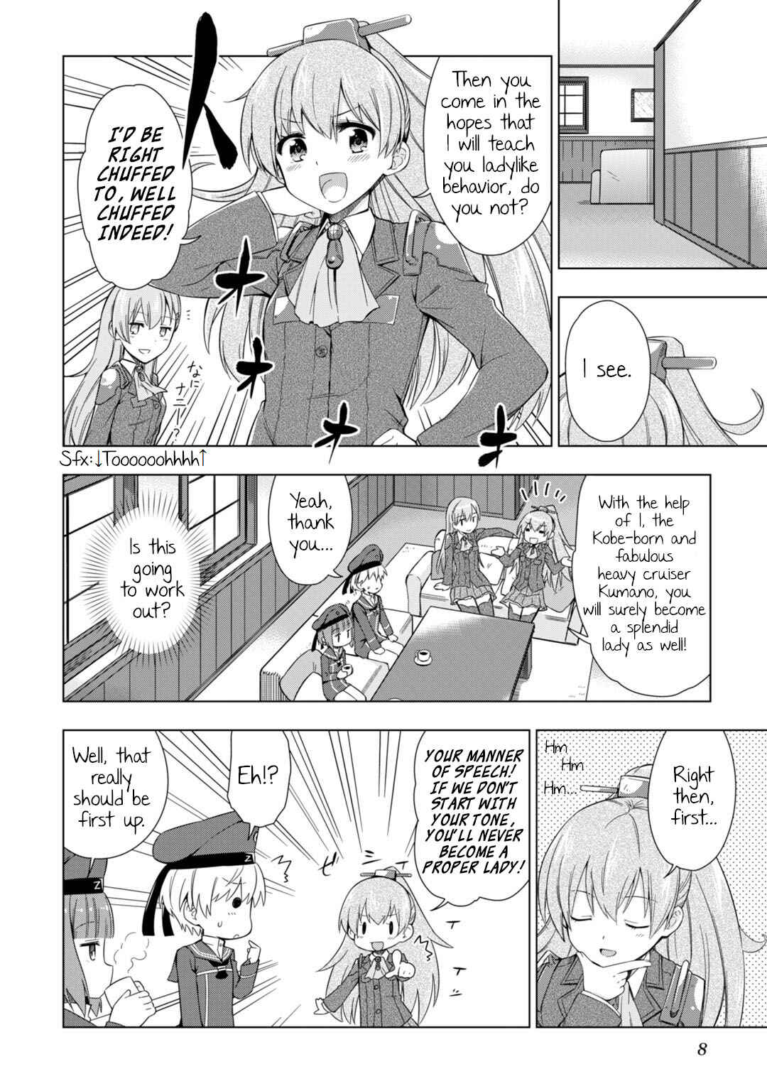 Page 4 Chapter 1 Combined Fleet Girls Collection -Kan Colle- Dengeki Comic Anthology: Sasebo Naval District Version