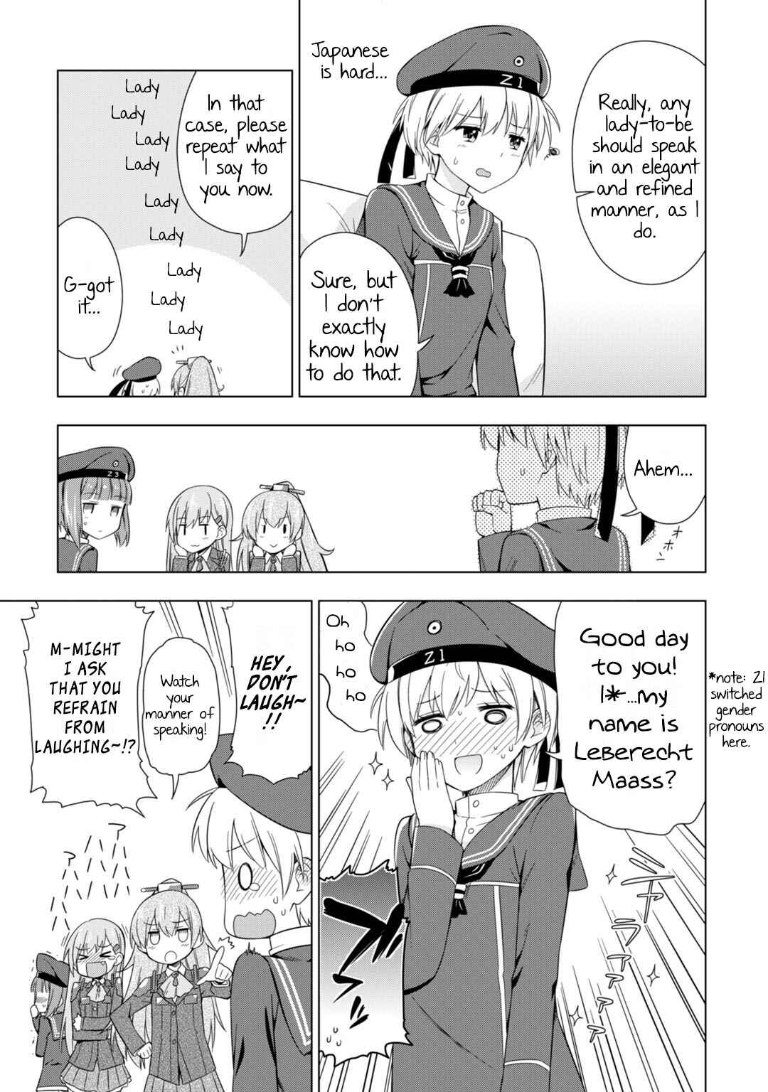 Page 5 Chapter 1 Combined Fleet Girls Collection -Kan Colle- Dengeki Comic Anthology: Sasebo Naval District Version