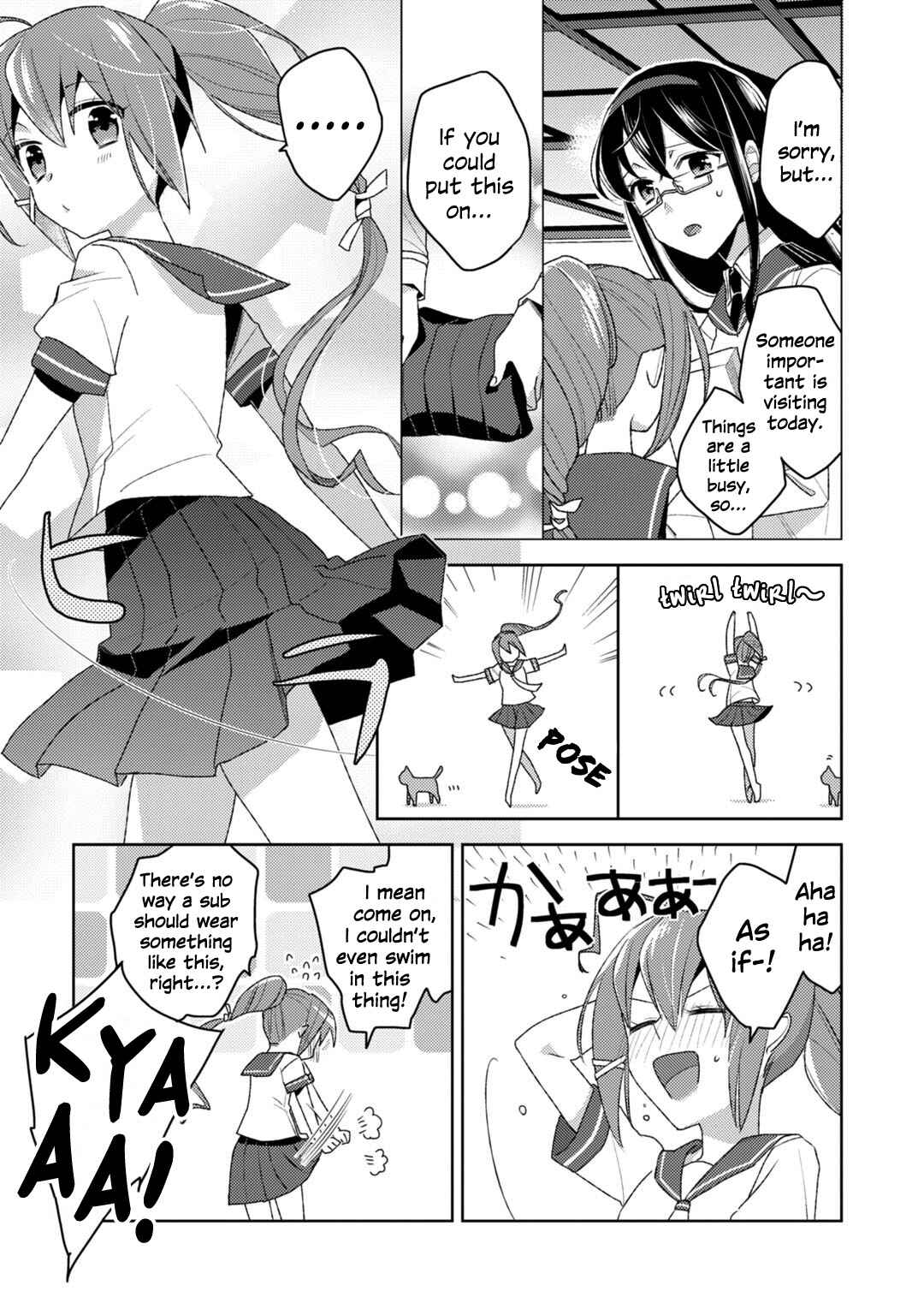Page 3 Chapter 10 Combined Fleet Girls Collection -Kan Colle- Dengeki Comic Anthology: Sasebo Naval District Version