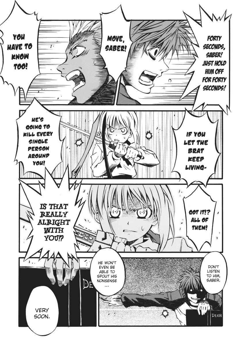 Page 15 Chapter 2 Death Note & Fate/stay night - DEATH FATE (Doujinshi)