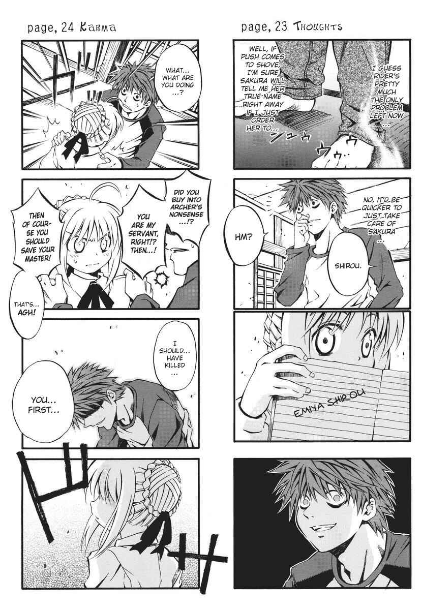 Page 17 Chapter 2 Death Note & Fate/stay night - DEATH FATE (Doujinshi)