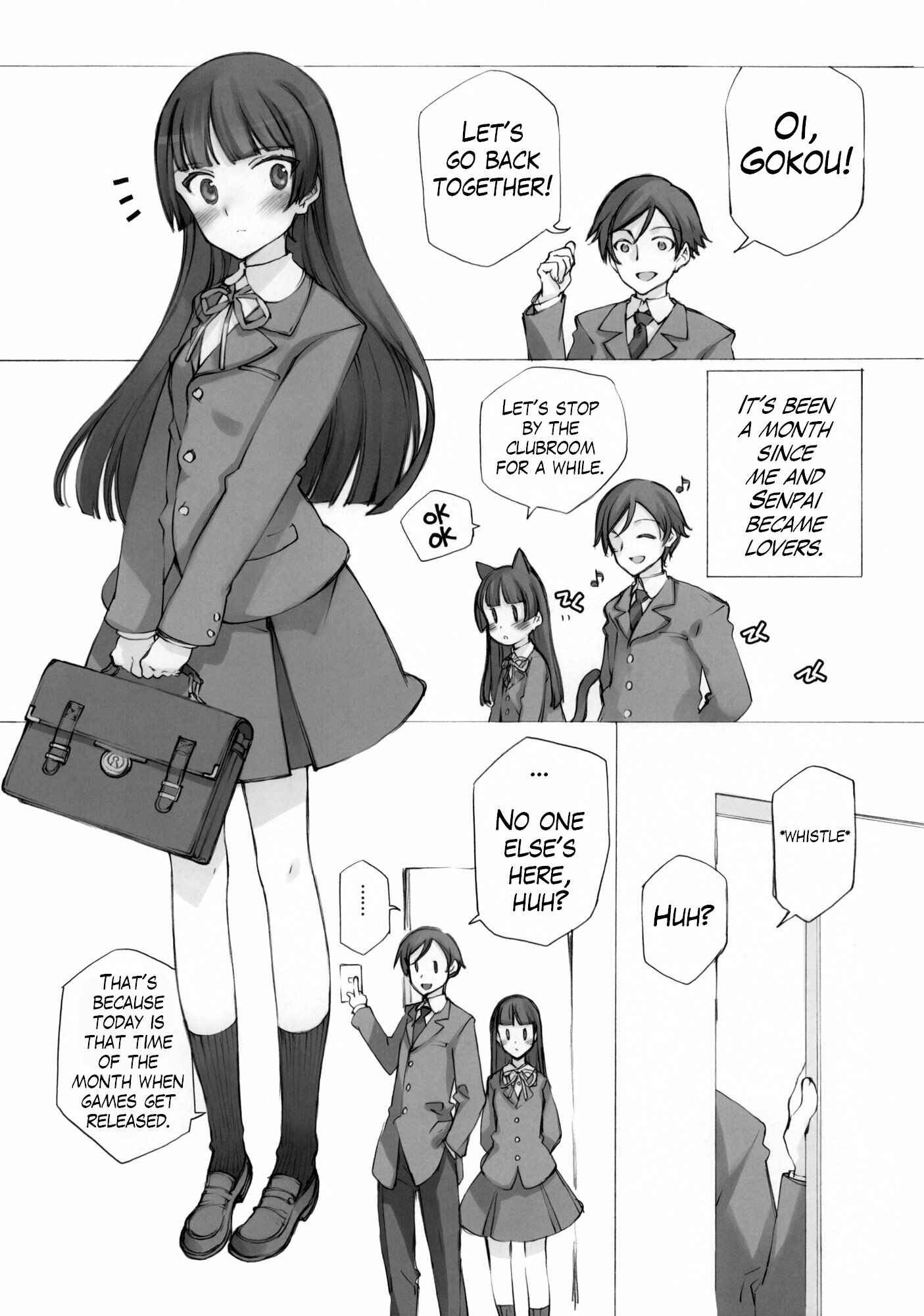 Page 5 Chapter Unknown_0436 Ore no Imouto ga Konna ni Kawaii Wake ga Nai - KURONEKO NO TANGO (Doujinshi)