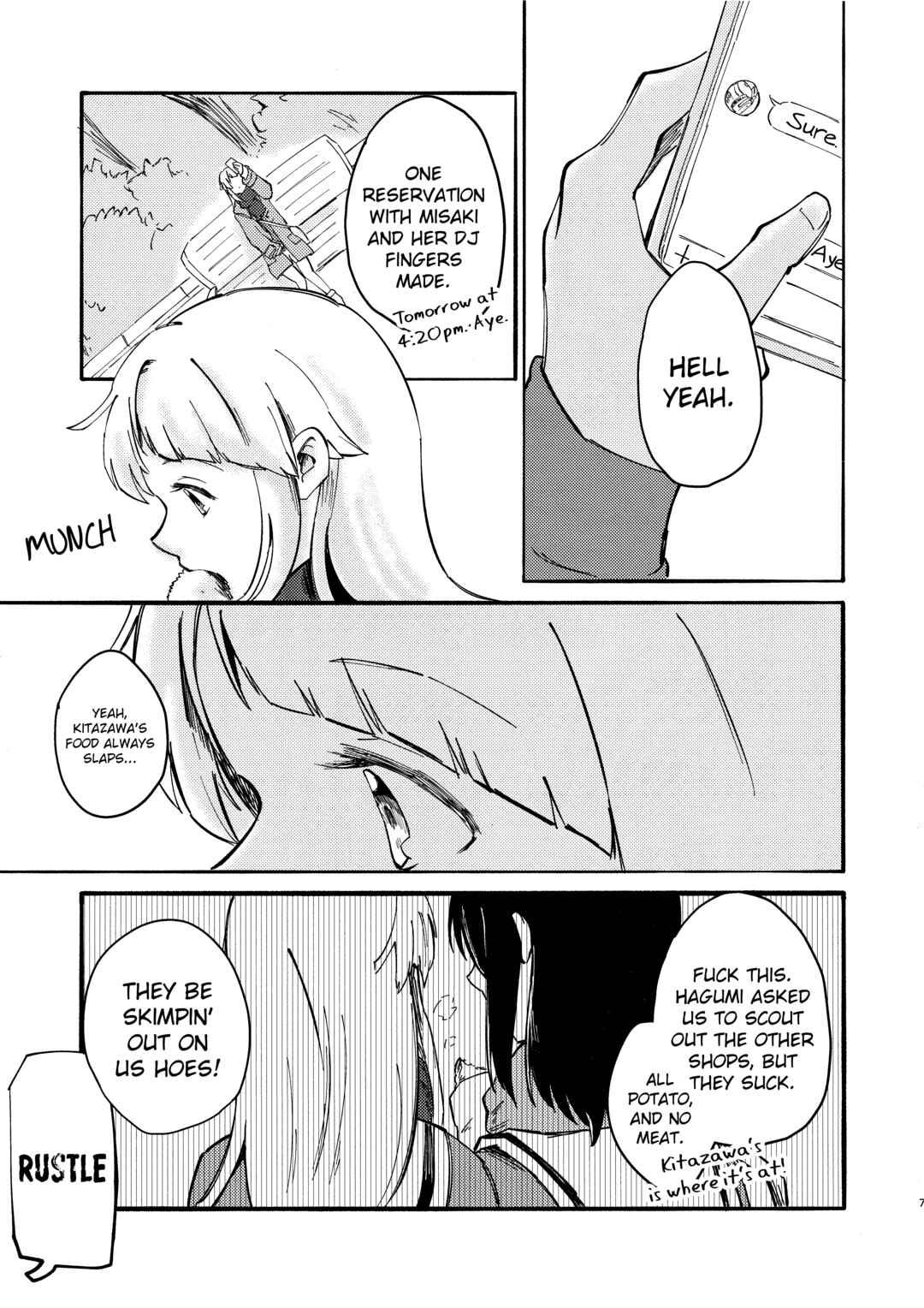 Page 7 Chapter Unknown_9124 BanG Dream! - My Pussy and Me (Doujinshi) (April Fools)