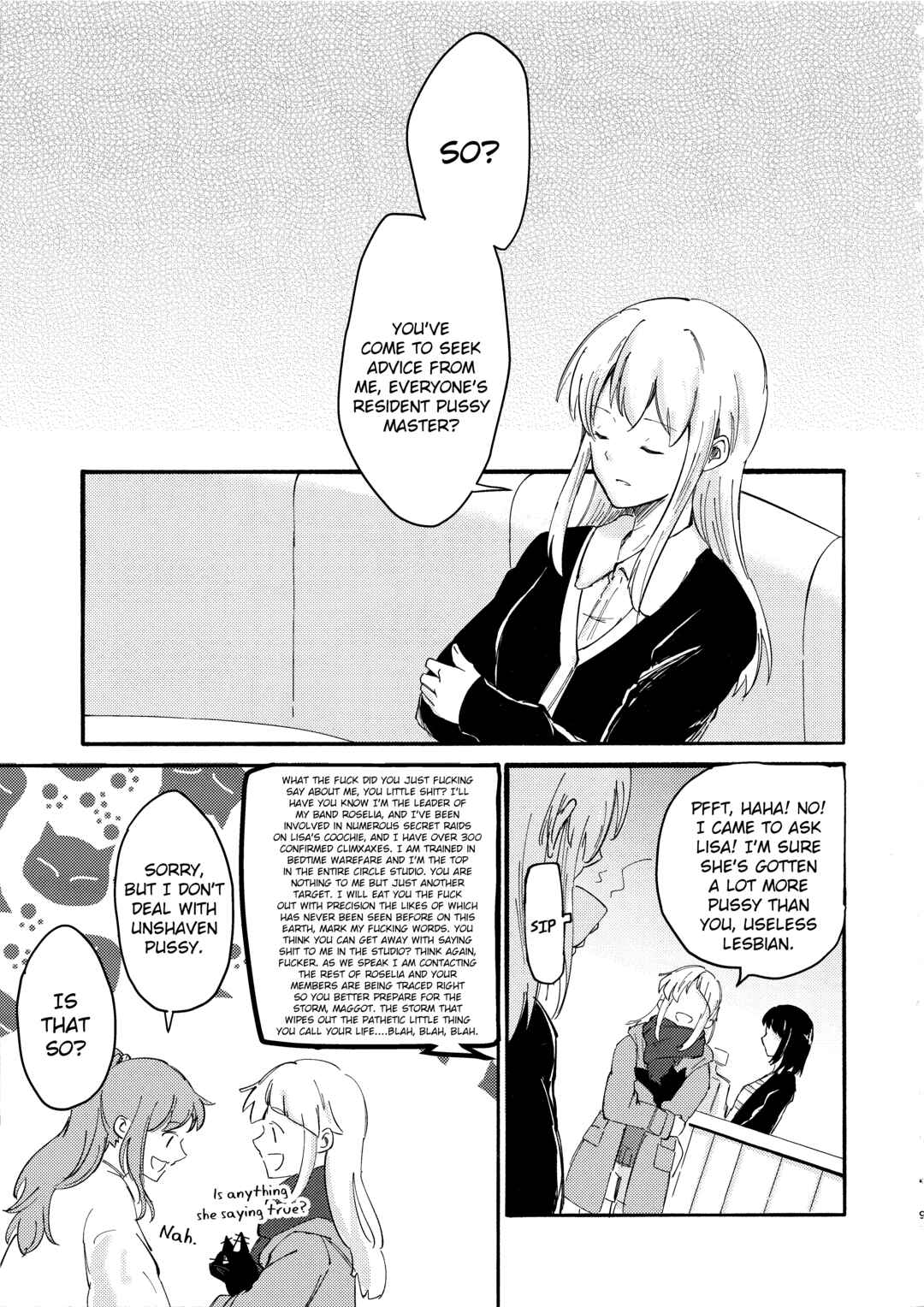 Page 9 Chapter Unknown_9124 BanG Dream! - My Pussy and Me (Doujinshi) (April Fools)