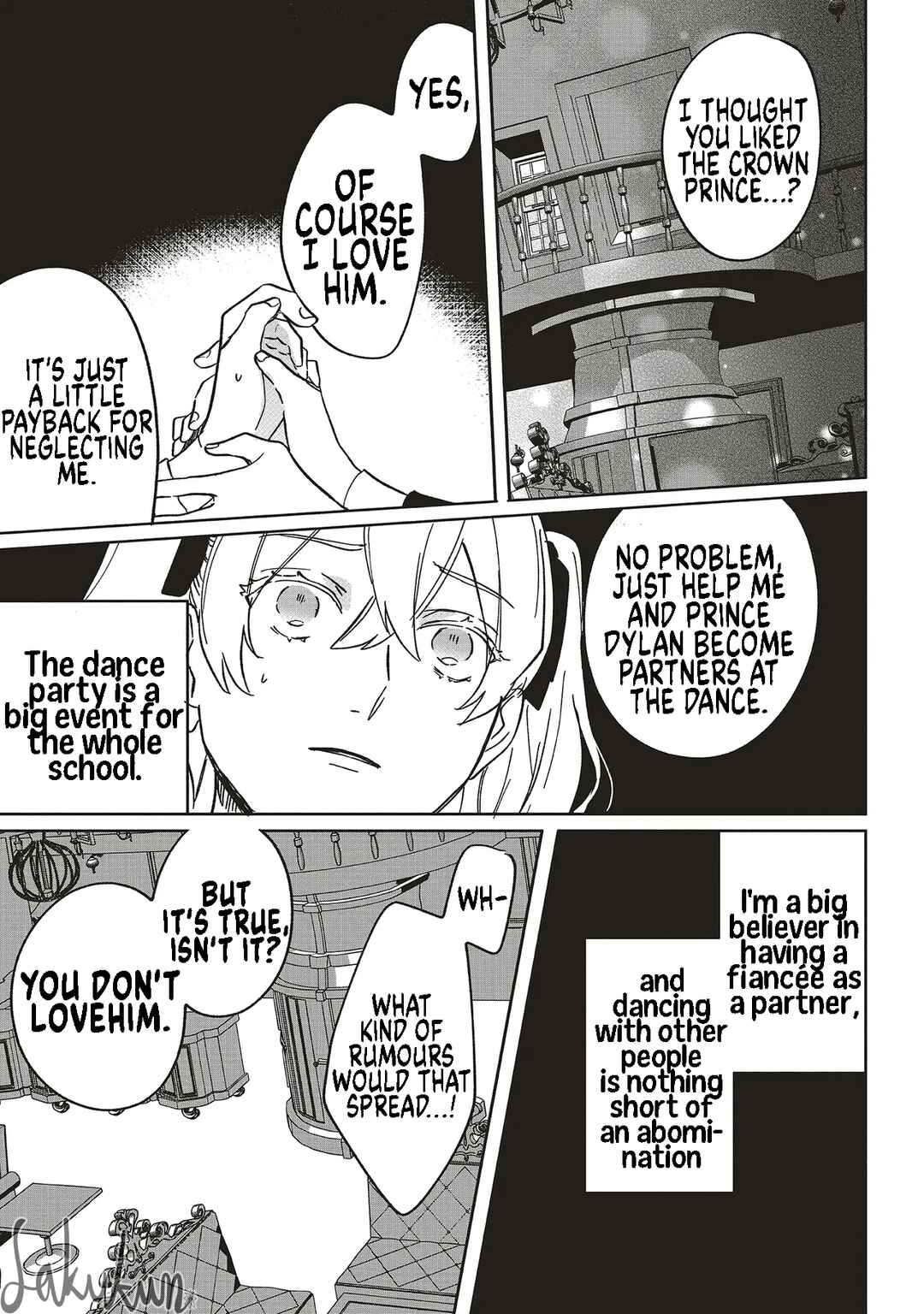 Page 14 Chapter 17 Akuyaku Reijou wa Ouji no Honsou (Dekiai) wo Shiranai
