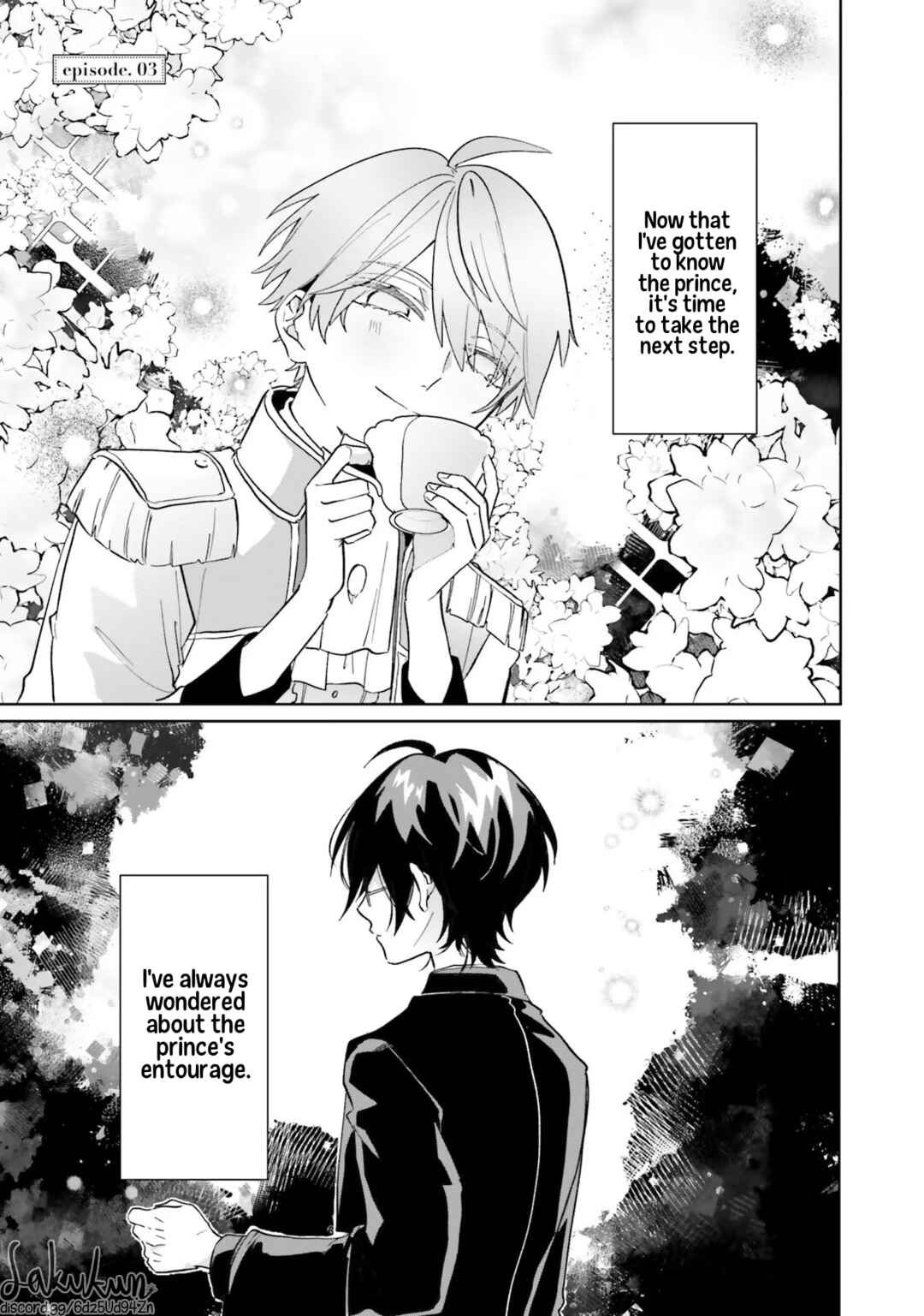 Page 1 Chapter 3 Akuyaku Reijou wa Ouji no Honsou (Dekiai) wo Shiranai