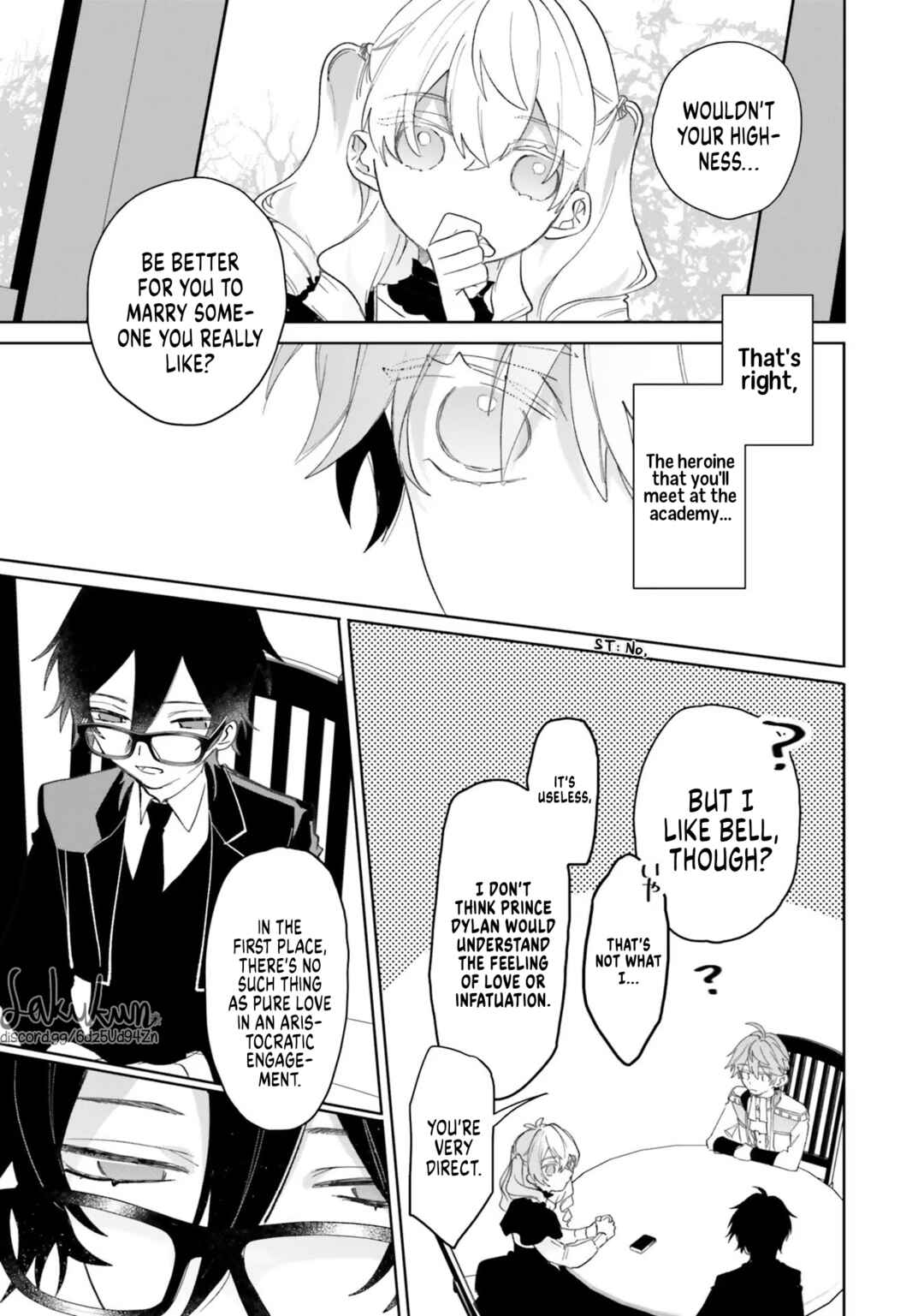 Page 19 Chapter 3 Akuyaku Reijou wa Ouji no Honsou (Dekiai) wo Shiranai