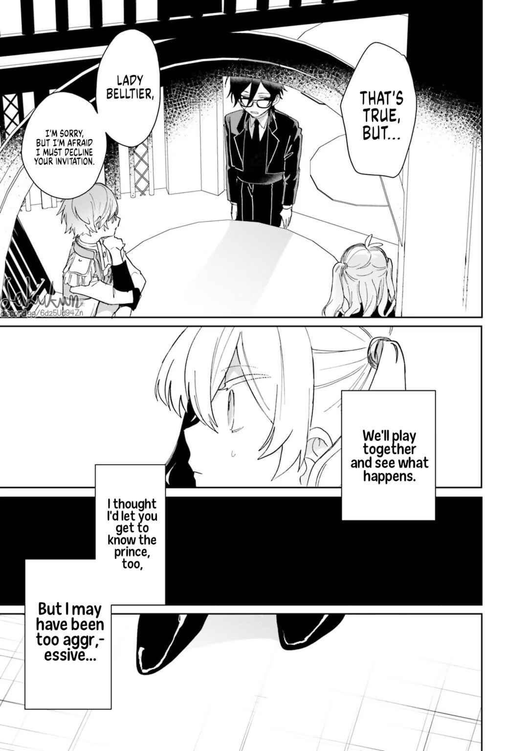 Page 9 Chapter 3 Akuyaku Reijou wa Ouji no Honsou (Dekiai) wo Shiranai