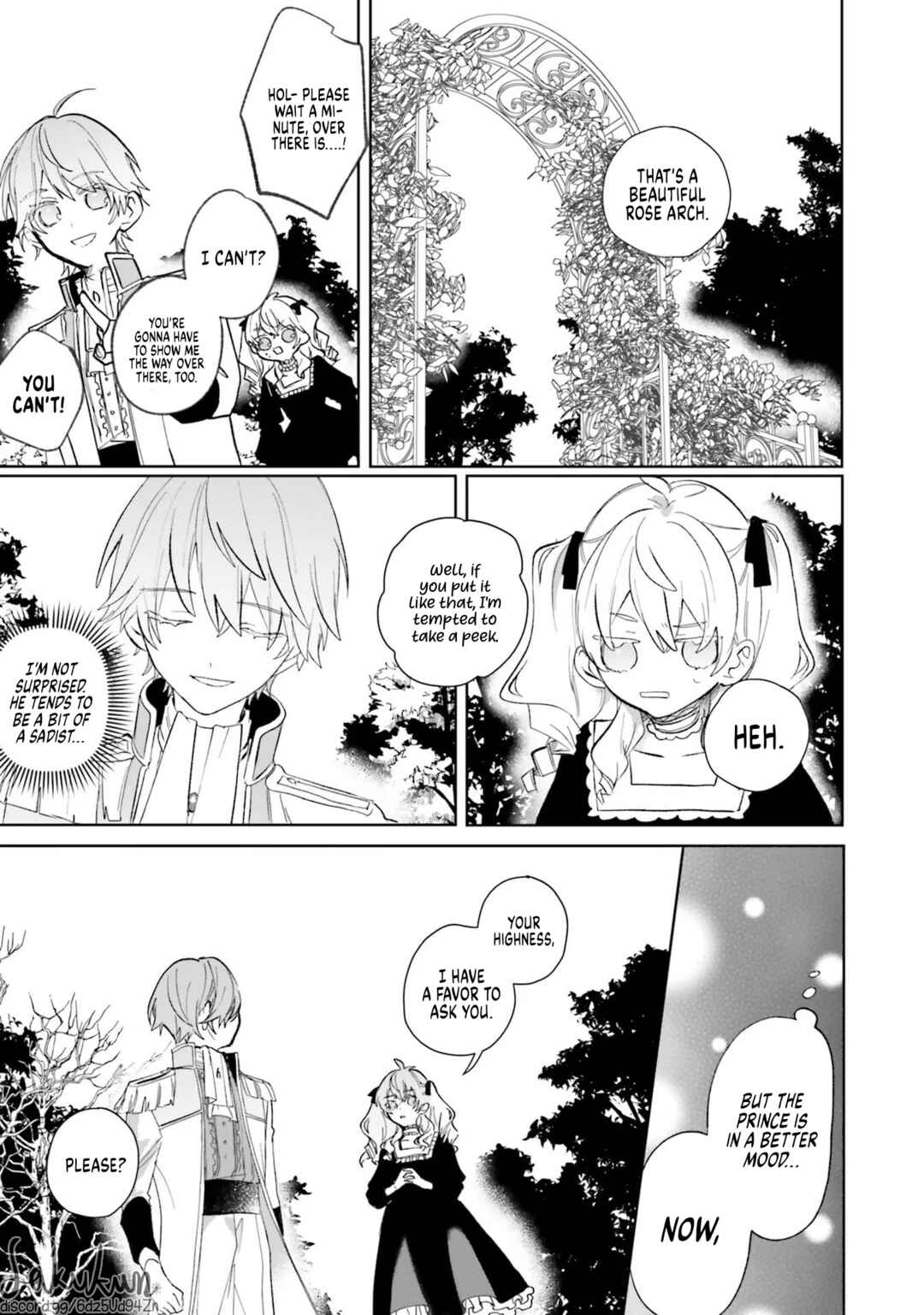 Page 7 Chapter 2 Akuyaku Reijou wa Ouji no Honsou (Dekiai) wo Shiranai