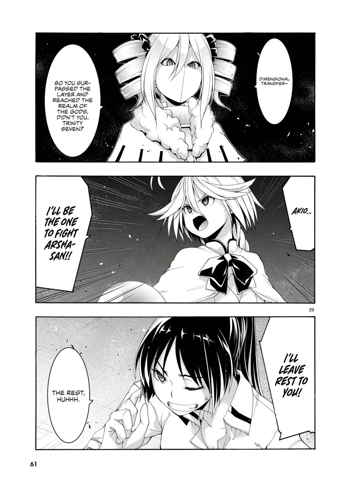 Page 30 Chapter 150 Trinity Seven