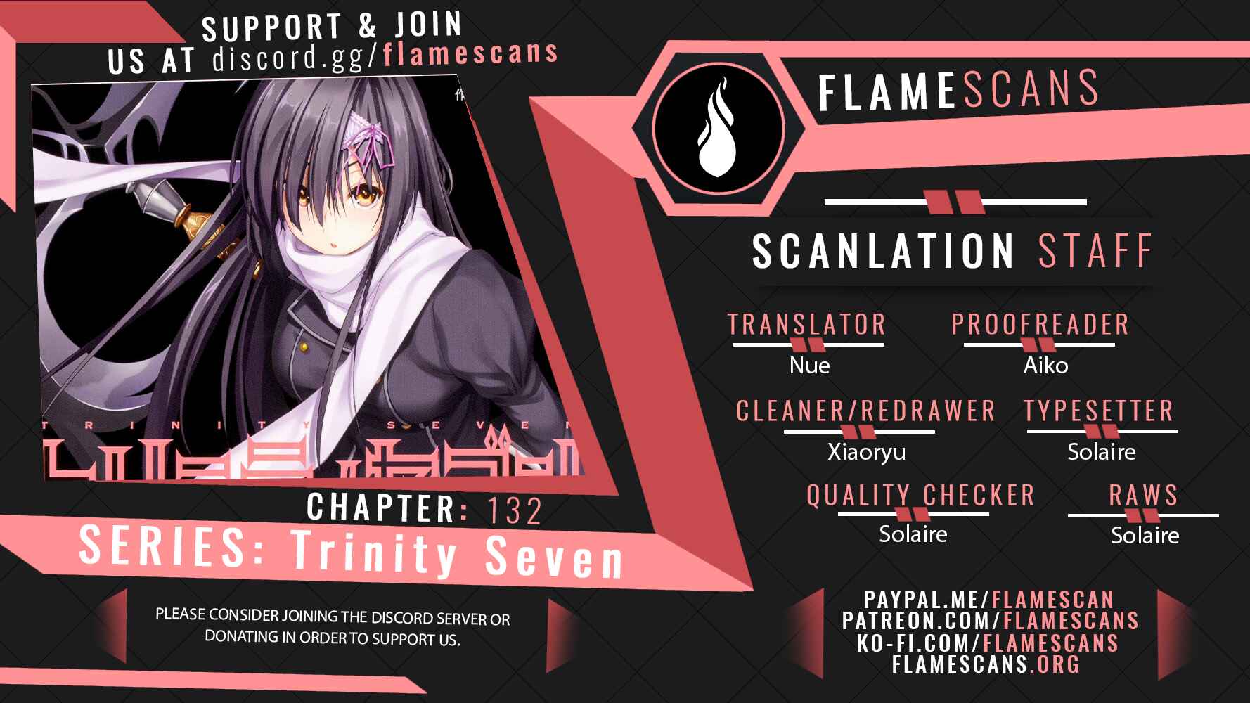 Page 1 Chapter 132 Trinity Seven