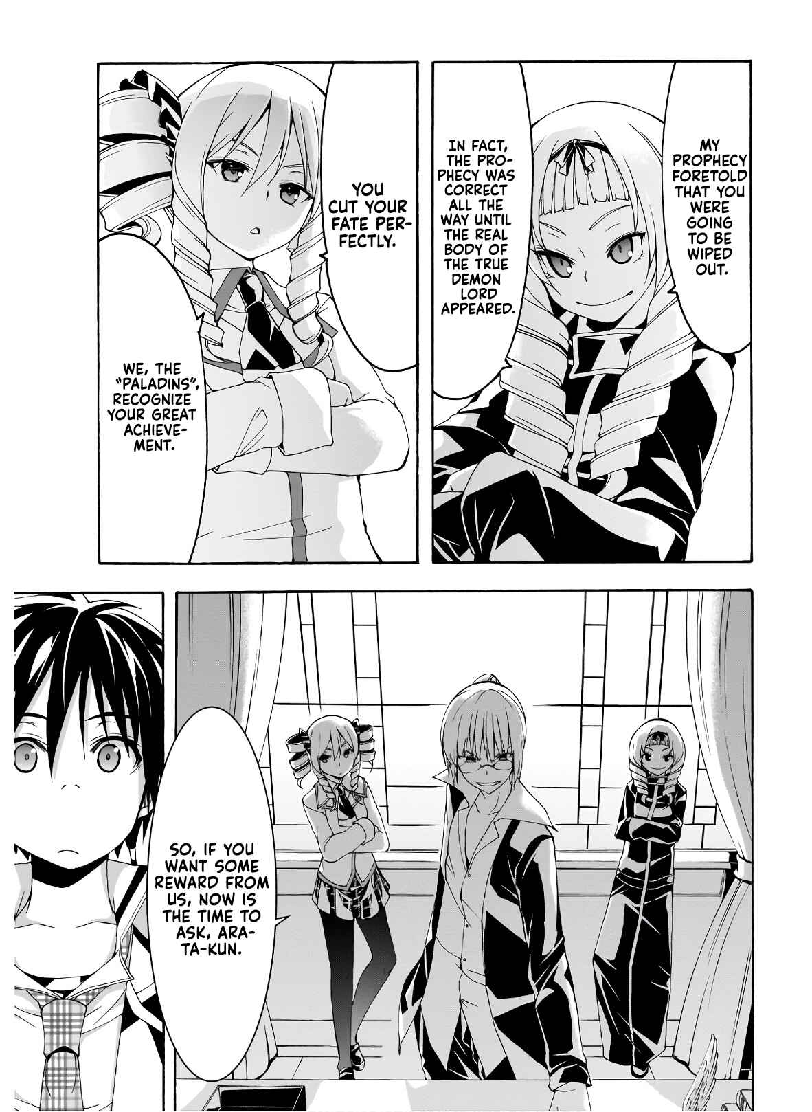 Page 4 Chapter 100 Trinity Seven