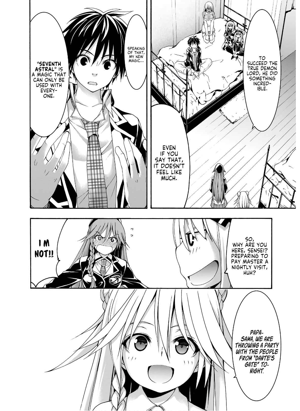 Page 9 Chapter 100 Trinity Seven