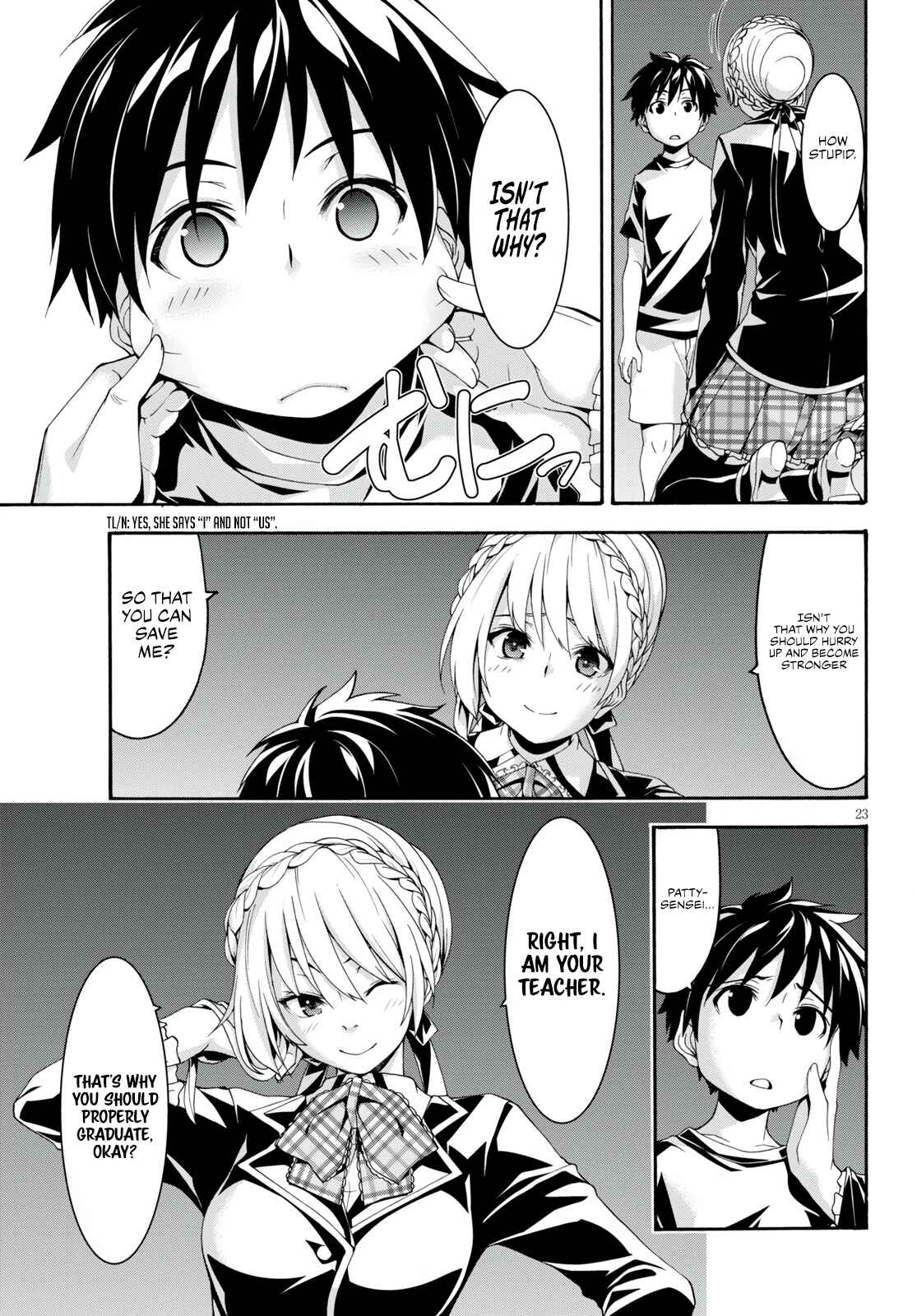Page 25 Chapter 128 Trinity Seven