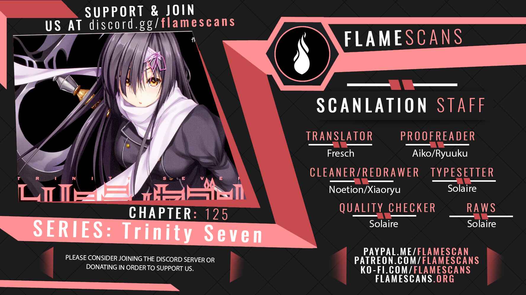 Page 1 Chapter 125 Trinity Seven
