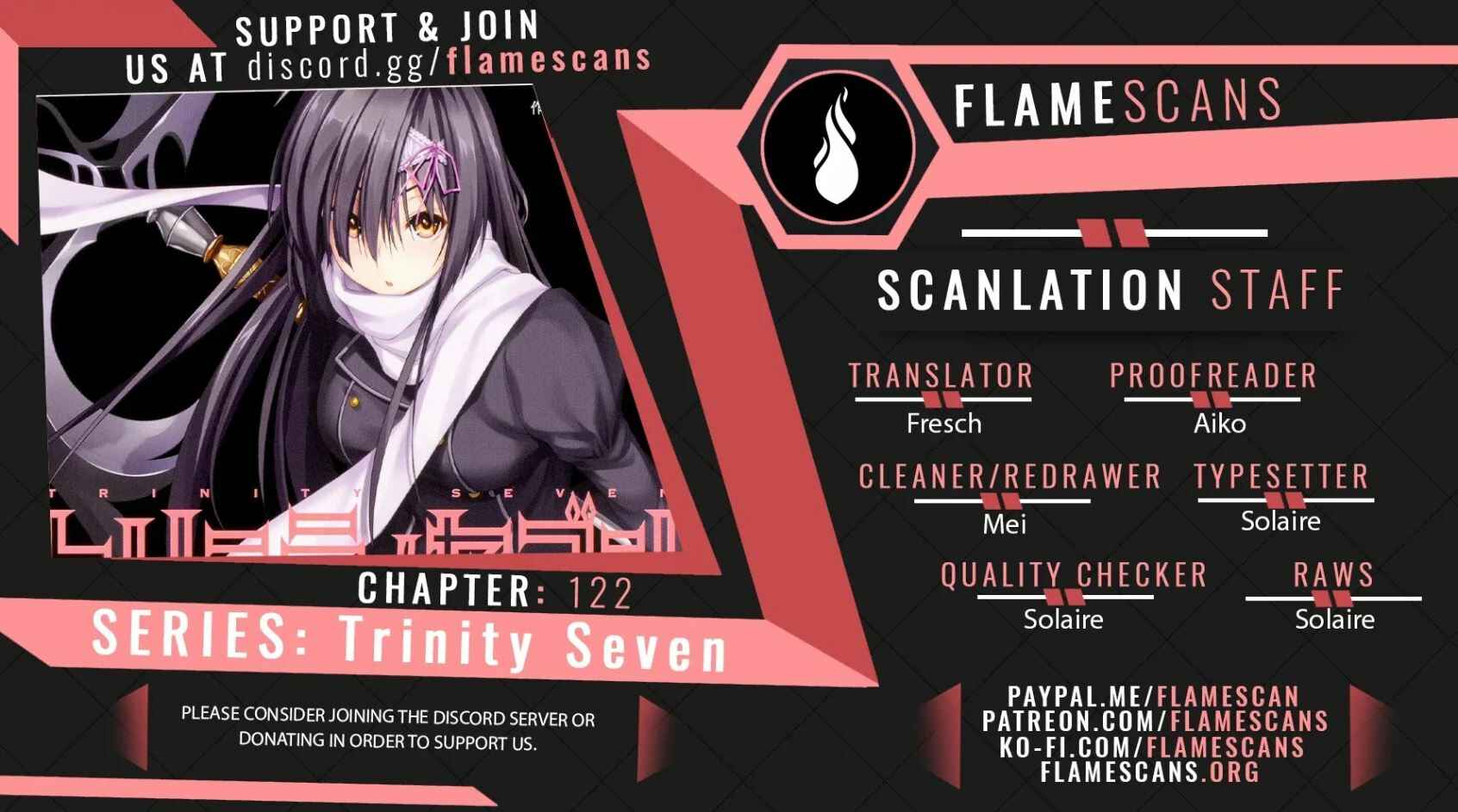 Page 1 Chapter 122 Trinity Seven