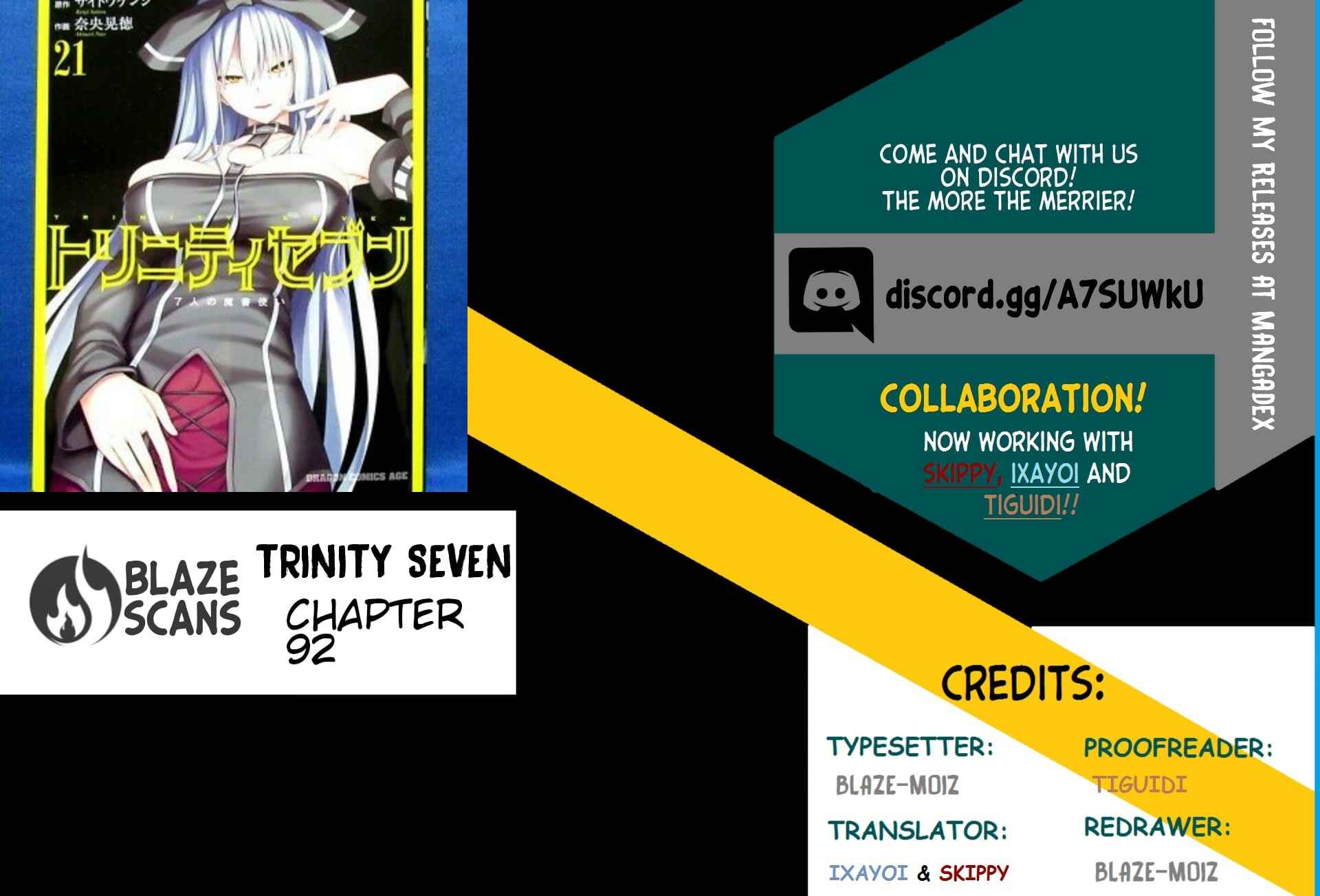 Page 1 Chapter 92 Trinity Seven