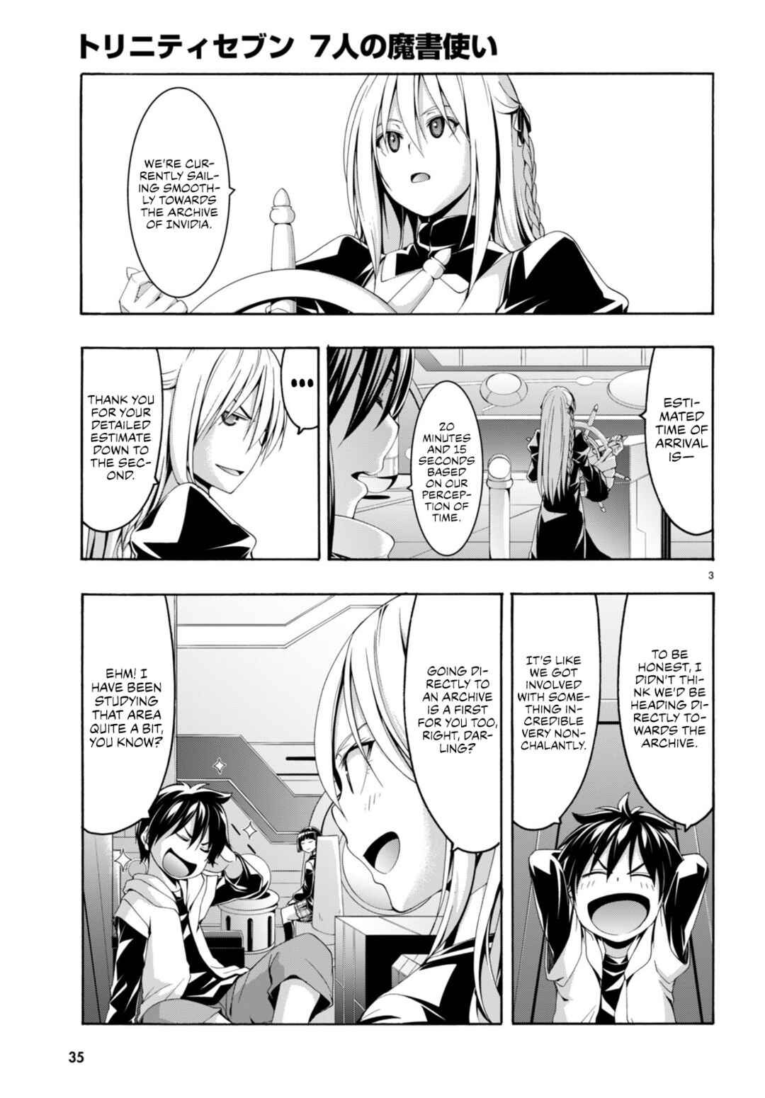 Page 4 Chapter 140 Trinity Seven