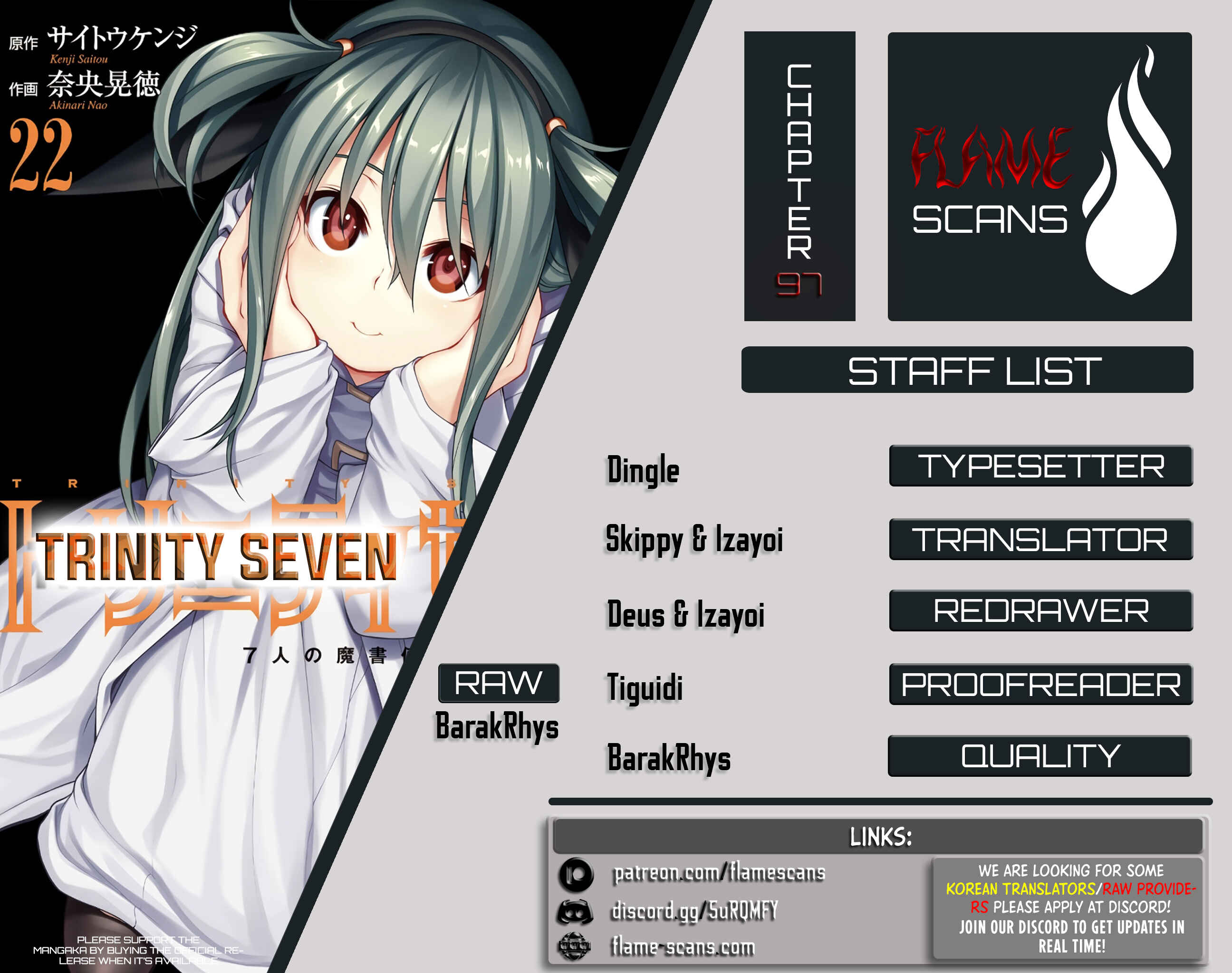 Page 1 Chapter 97 Trinity Seven