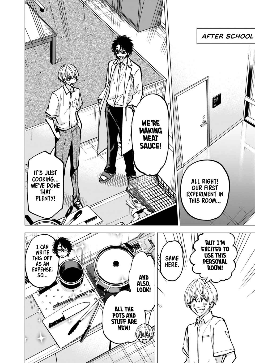 Page 16 Chapter 5 Yankee-kun to Kagaku Gohan