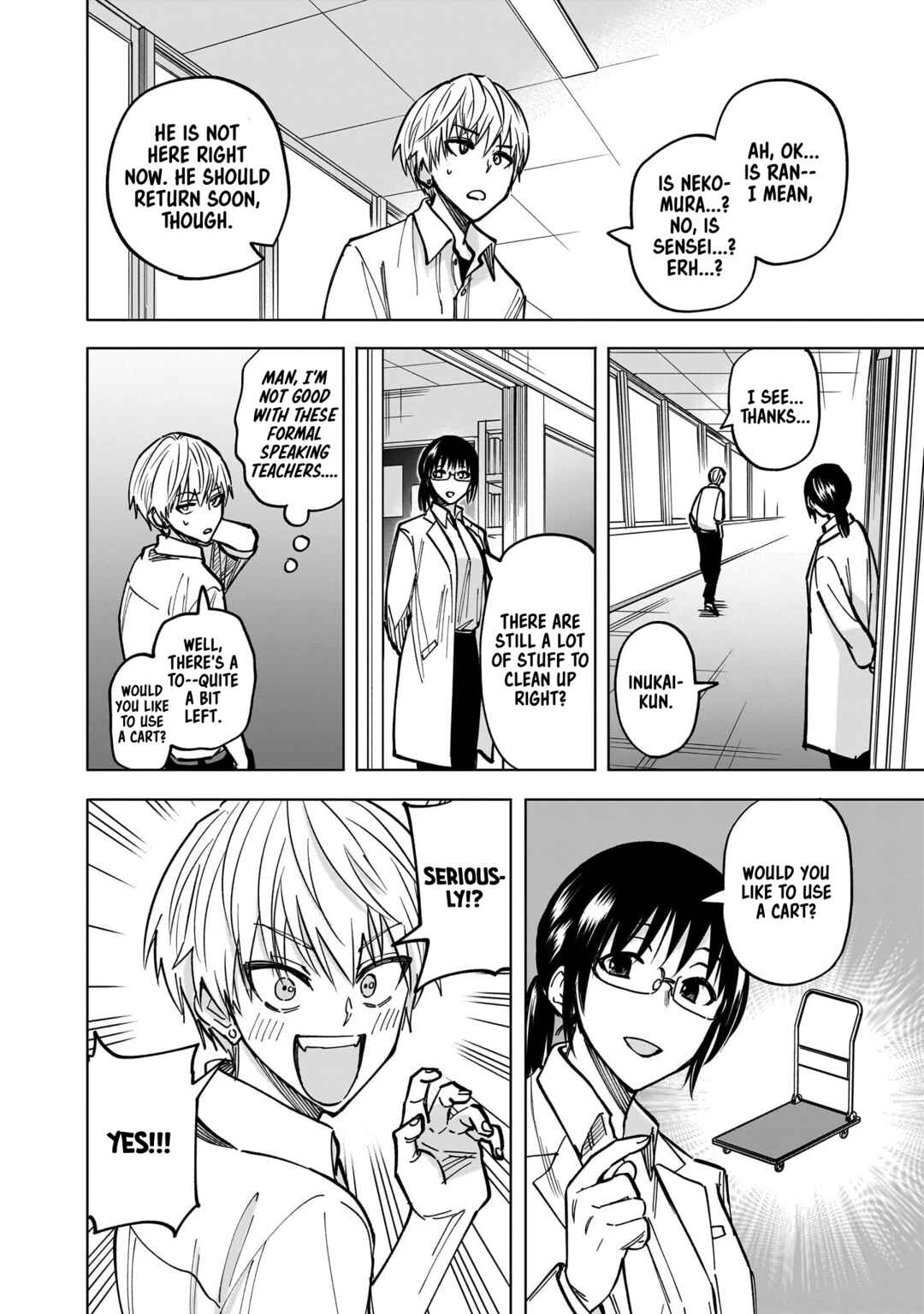 Page 18 Chapter 4 Yankee-kun to Kagaku Gohan