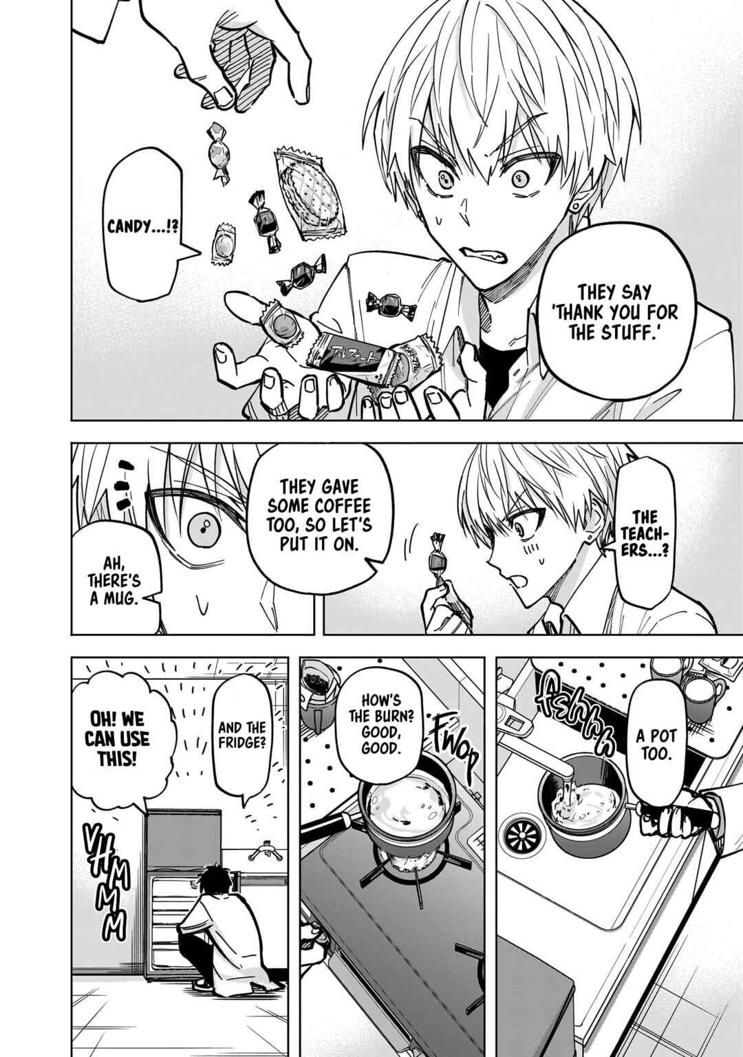 Page 30 Chapter 4 Yankee-kun to Kagaku Gohan