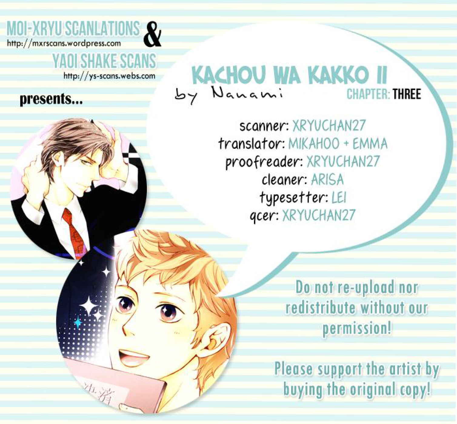 Page 33 Chapter 3 Kachou wa Kakko Ii