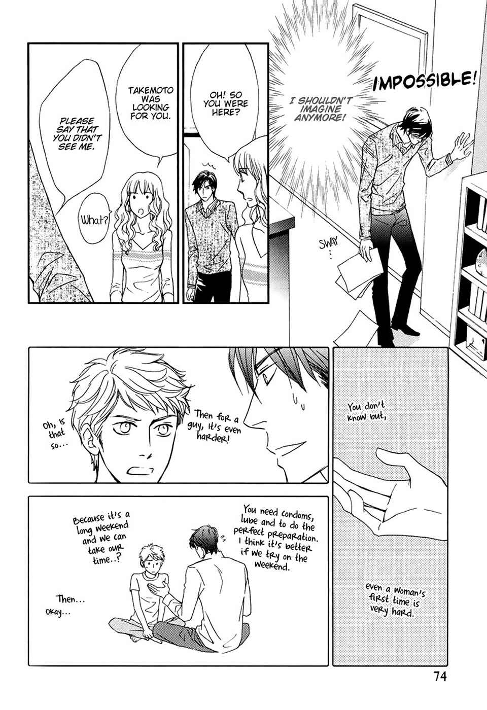 Page 8 Chapter 3 Kachou wa Kakko Ii