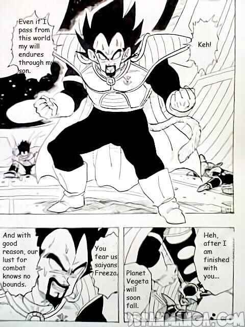 Page 1 Chapter 0 Super Vegeta Den