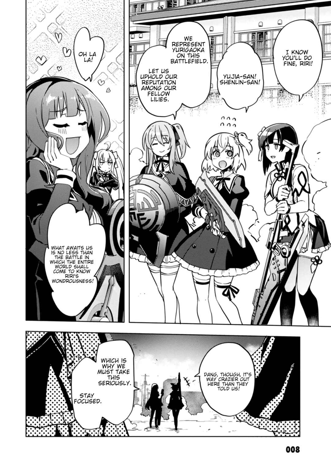 Page 8 Chapter 12 Assault Lily: League of Gardens -full bloom-