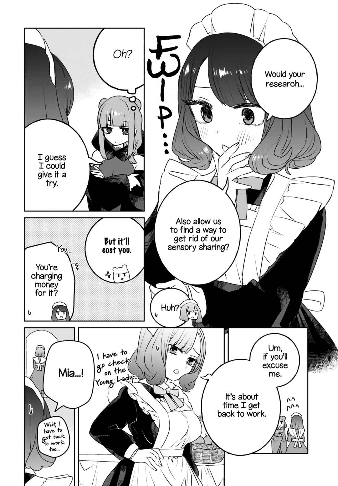 Page 4 Chapter 10 Kankaku Kyoyu Maid-san!