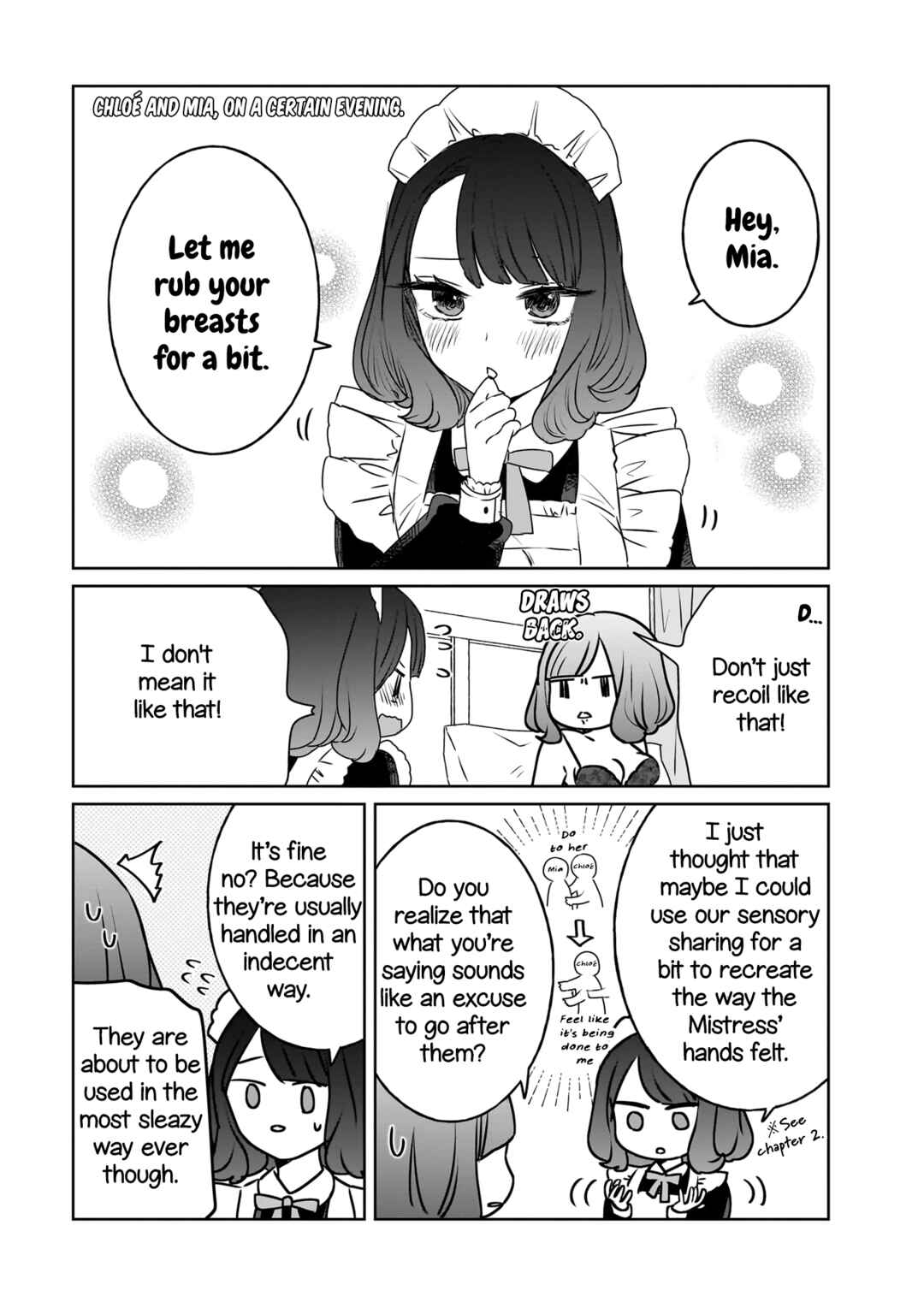 Page 1 Chapter 8.5 Kankaku Kyoyu Maid-san!