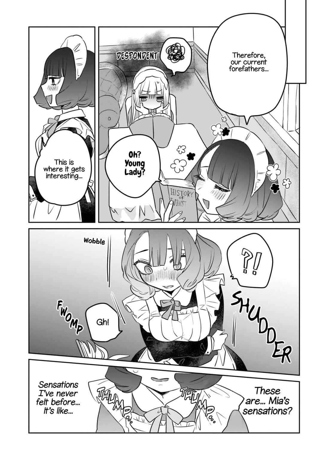 Page 9 Chapter 3 Kankaku Kyoyu Maid-san!